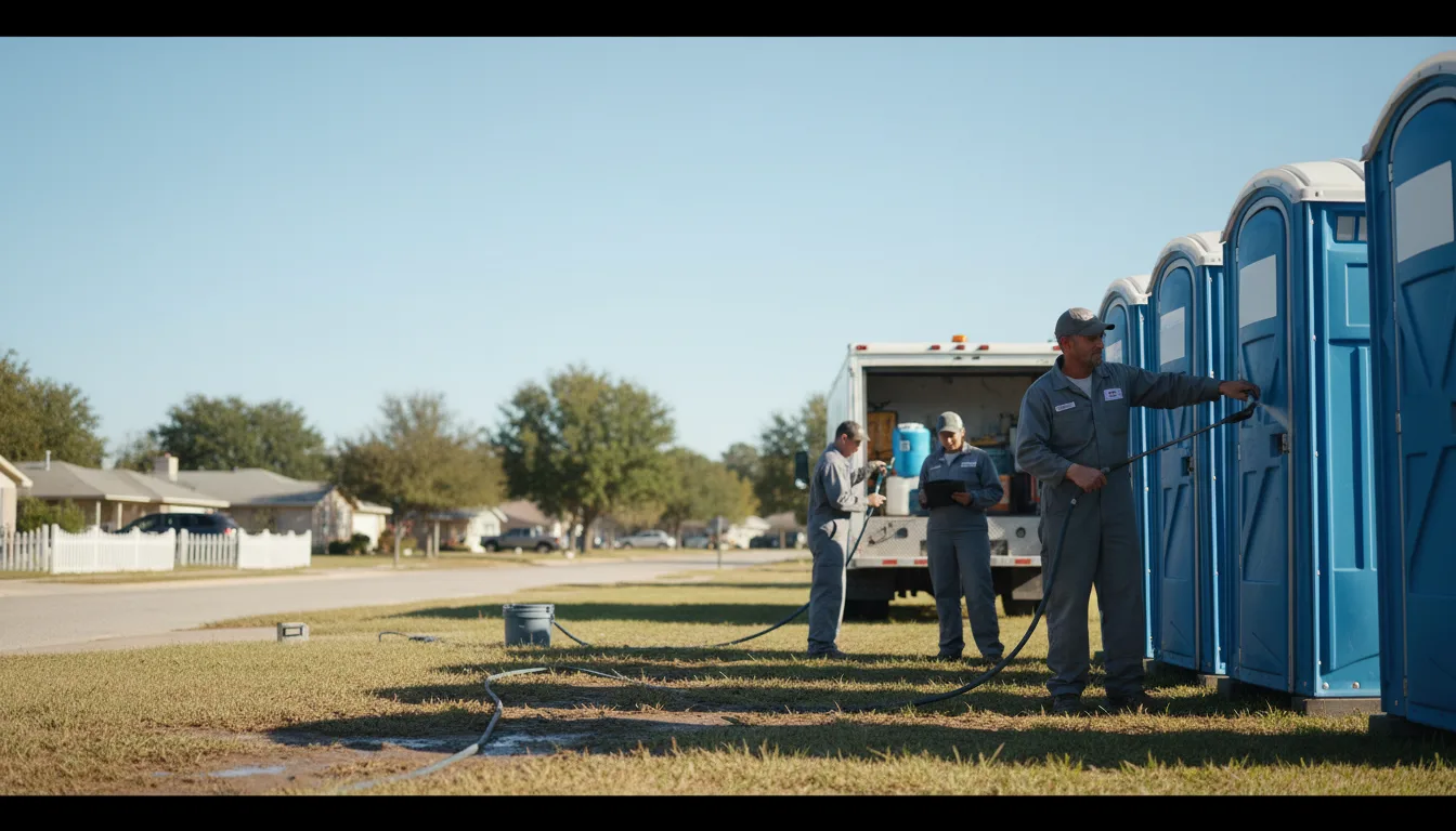 Long-Term Portable Toilet Rental in Stuart, OK near me